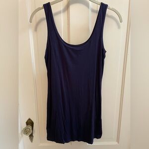 3 Dots navy tank size S